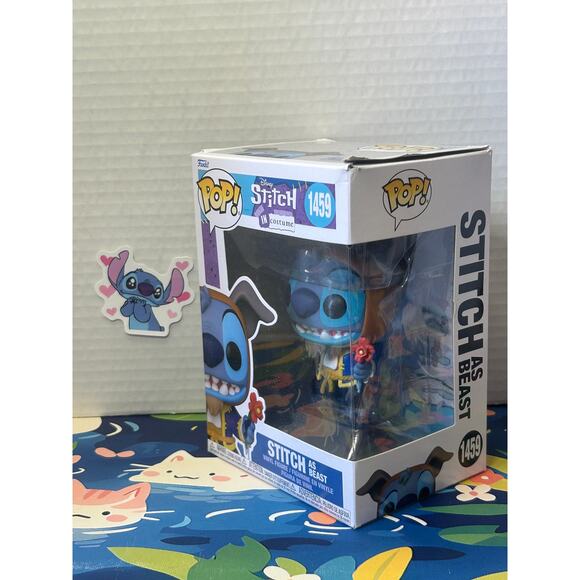 Funko Pop! Disney: Stitch in Costume - Beauty and The Beast, Stitch as Beast - Picture 5 of 13